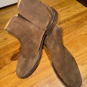 John Varvatos Star USA Brown Suede boots